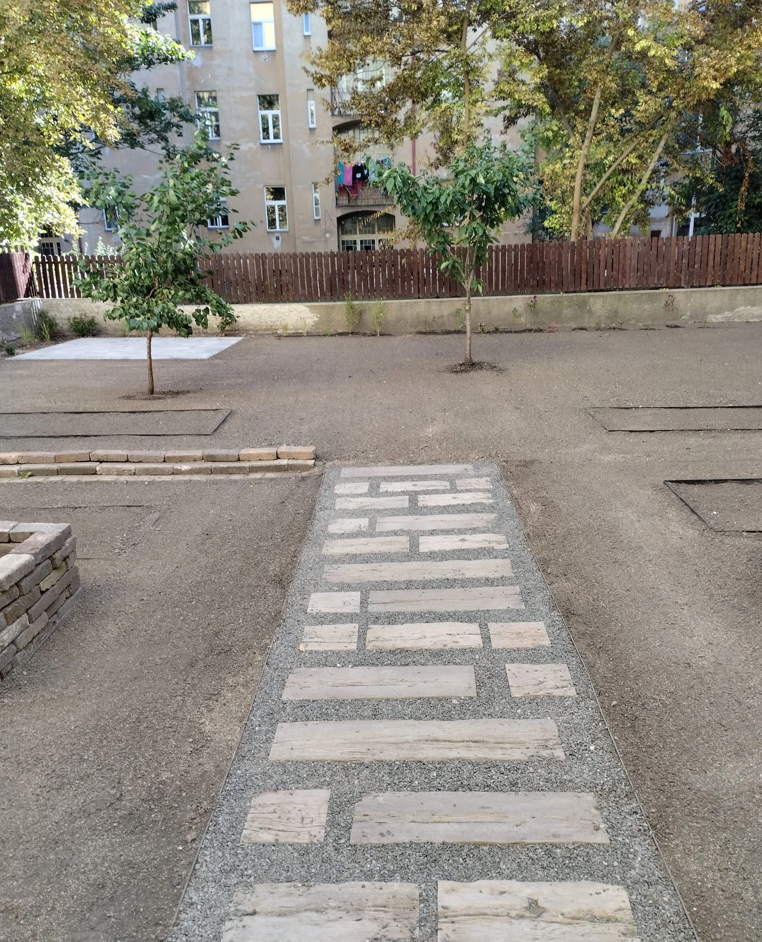 Revitalizovaný vnitroblok bytového domu v Praze